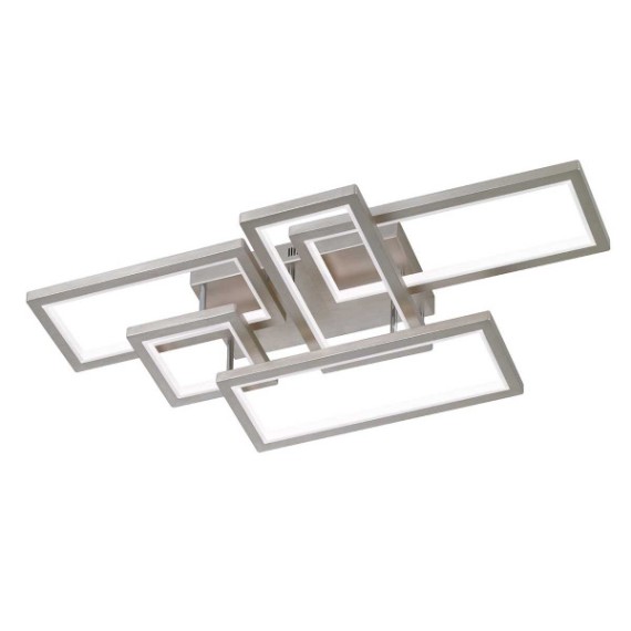 Οροφής led "Viso" 83w 7000lm Νίκελ Ματ